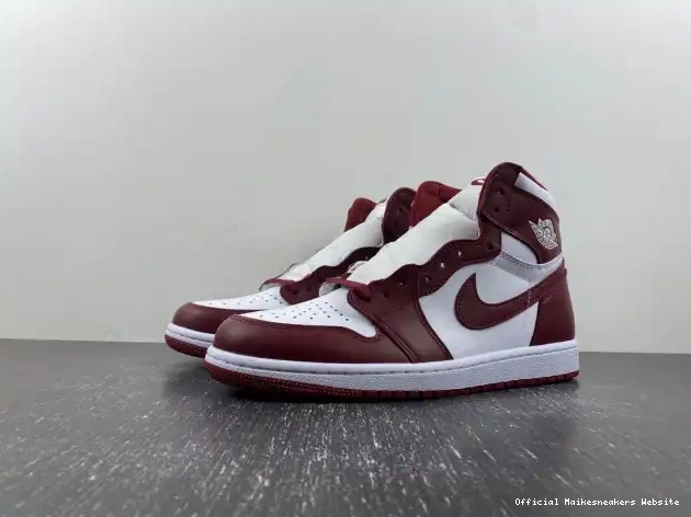 Official Maikesneakers OG Jordan DZ5485-160 Red Air Team High 1 0522